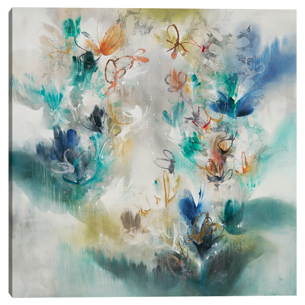 Flutter Gala by K. Nari Canvas Art Print
