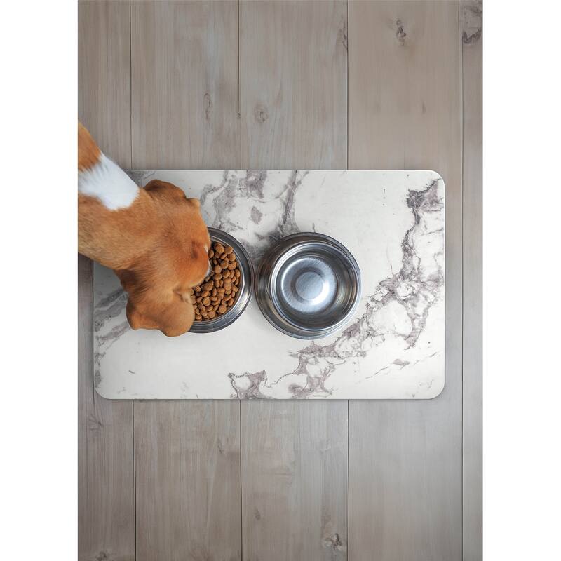 FloorPops Marble Grey Stone Quick Drying Mat