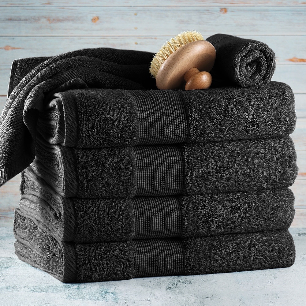 Bed bath and beyond black towels deals
