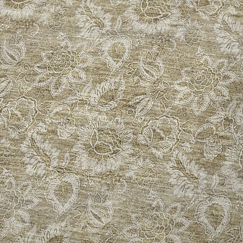 Premium Machine Washable Floral Sherpa Throw Blanket