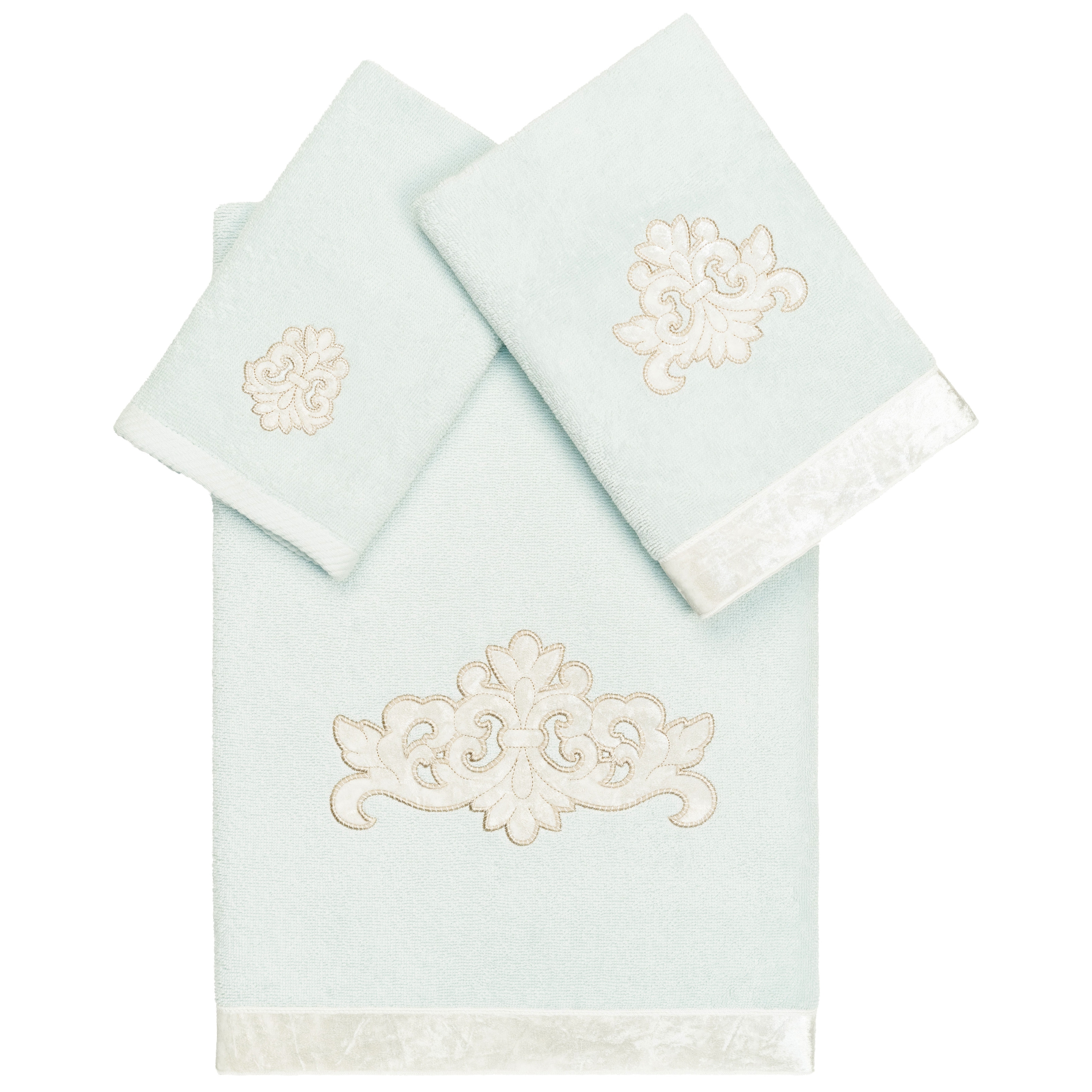 Authentic Hotel and Spa Turkish Cotton May 3 PC Towel Set