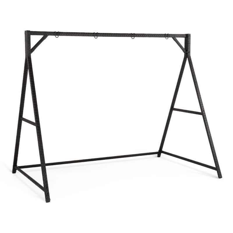 Patio Wicker Porch Swing Stand