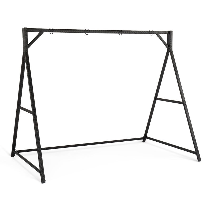 Patio Wicker Porch Swing Stand