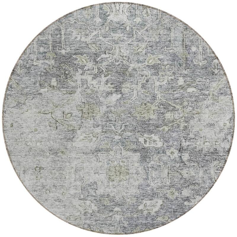 HomeRoots Oriental Traditional Rectangle Outdoor Rug