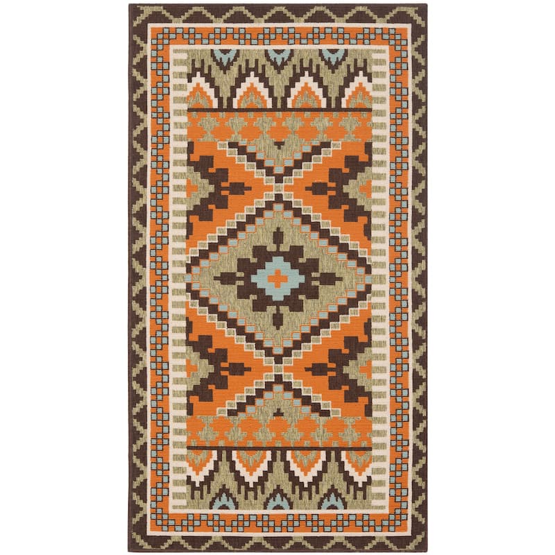 SAFAVIEH Veranda Vitaline Indoor/ Outdoor Waterproof Patio Backyard Rug