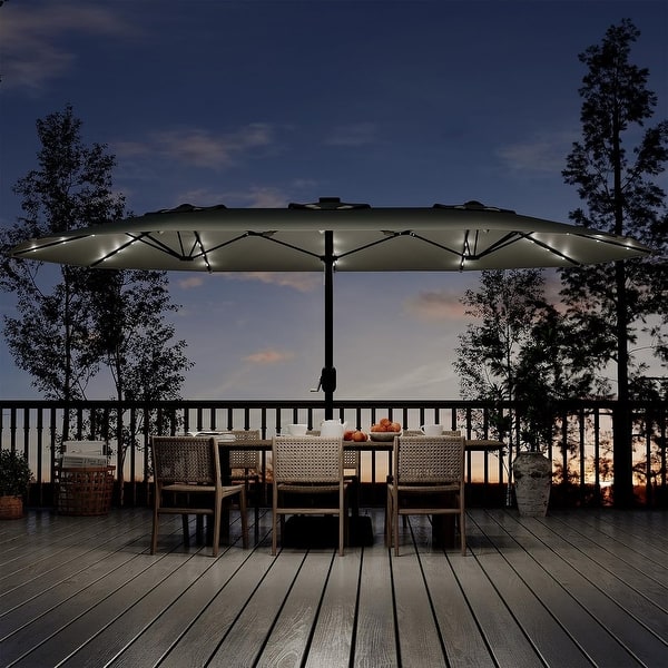 12 feet patio umbrellas GRAND Patio 11FT Cantilever Patio Umbrella with Base