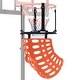 preview thumbnail 1 of 8, Gymax 360 degree Basketball Return Attachment w/4 Tool-Free Detachable Black, Orange