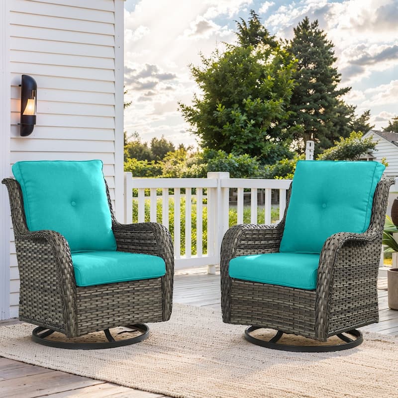 22 in x 24 in Outdoor Chair Deep Seat Replacement Cushion - N/A