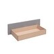 preview thumbnail 8 of 49, Upholstered Platform Bed with Drawers and Trundle, Queen Size, Linen Fabric, for Bedroom