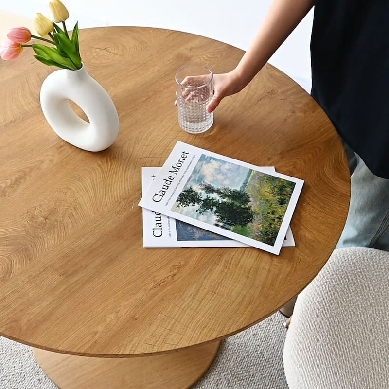 Round Pedestal Dining Table