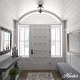preview thumbnail 3 of 10, Hunter Belltown 3-Light Flush Mount Ceiling Light - Entry, Bedroom, Bath, Hallway - Transitional, Modern Farmhouse