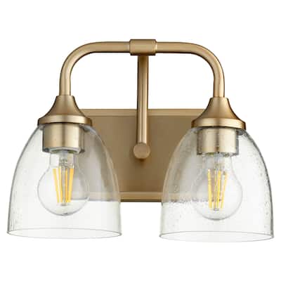 Quorum International Enclave 2 Light 13" Wide Vanity Light
