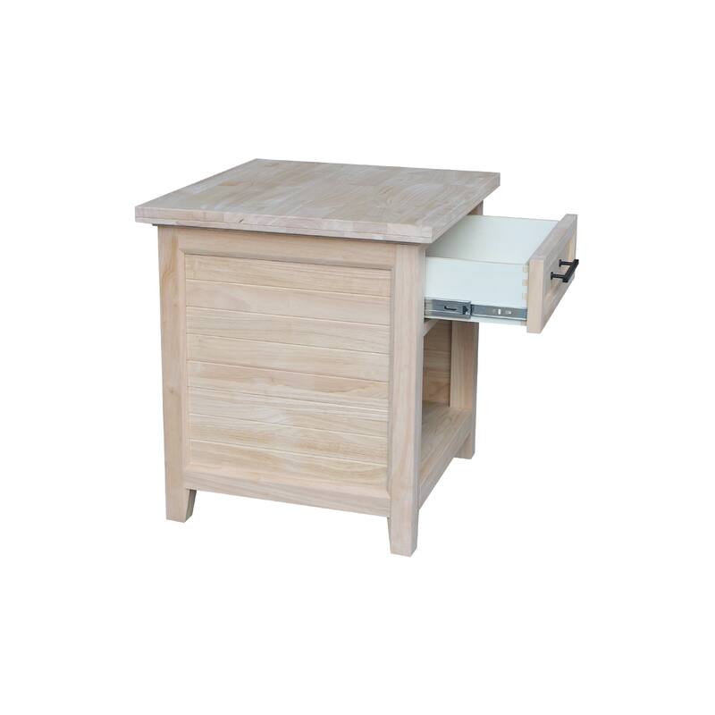 Sanibel Solid Wood End Table