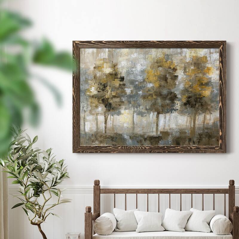 Linen Trees-Premium Framed Canvas - Ready to Hang