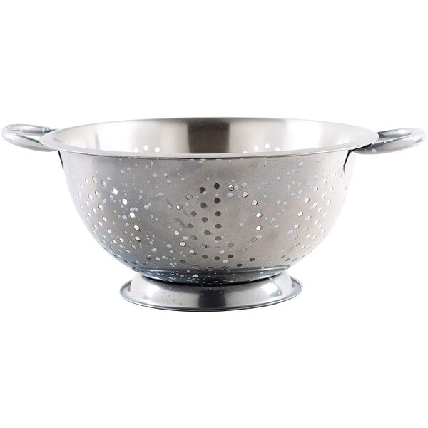 Shop Palais Dinnerware Stainless Steel Colander - Decorative Strainer ...