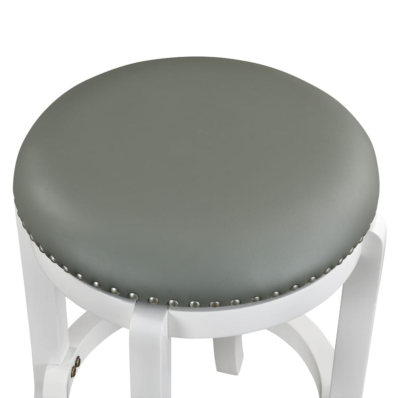 Cordova Black Swivel Counter Height Bar Stool