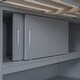 preview thumbnail 12 of 11, Full Size Loft Bed with Desk and Shelves, Solid Wood Construction, Space-Saving Design