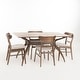 preview thumbnail 60 of 77, Idalia 5-piece Dining Set by Christopher Knight Home