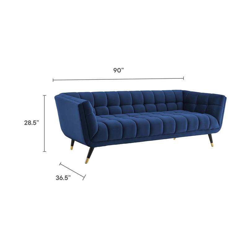 Performance Velvet Sofa