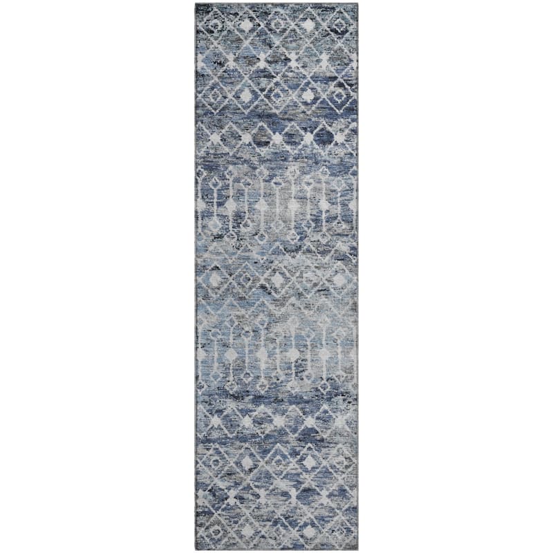 Premium Washable Super Soft Boho Trellis Mayfield Rug