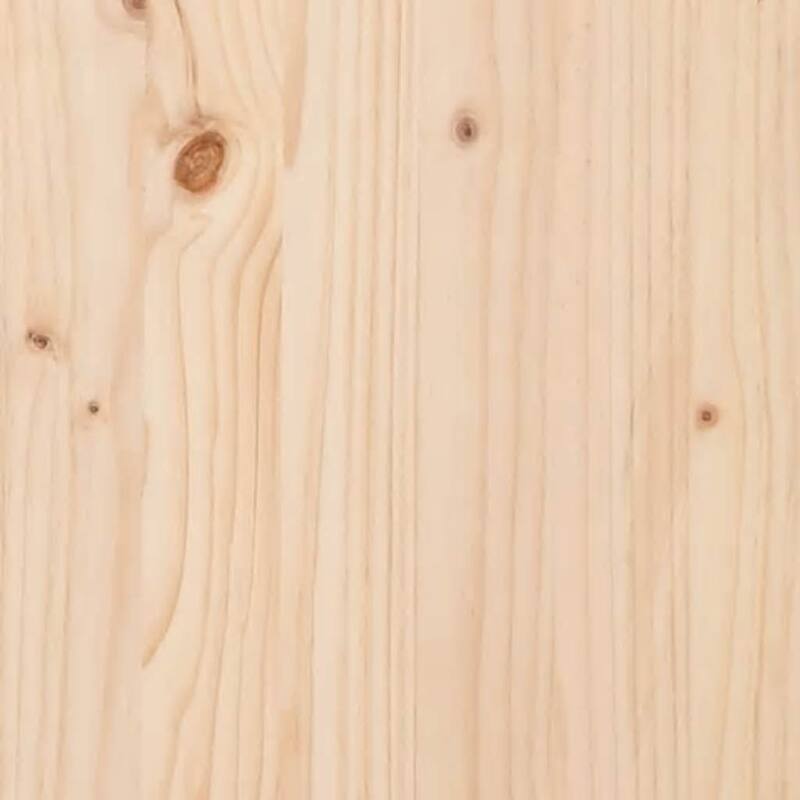 vidaXL Table Top Natural pine Solid pine wood Medium Durable Table Top - 19.7 x 31.5 x 0.7 in