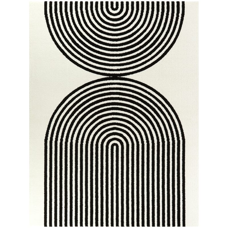 Honnecourt Contemporary Arches Area Rug