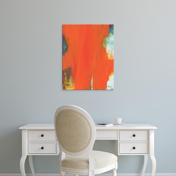 Easy Art Prints Jan Weiss's 'Orange Tide' Premium Canvas Art