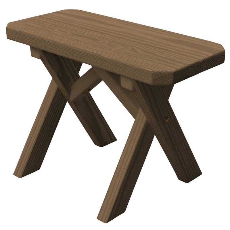 Pressure Treated Pine 2' Crossleg Bench