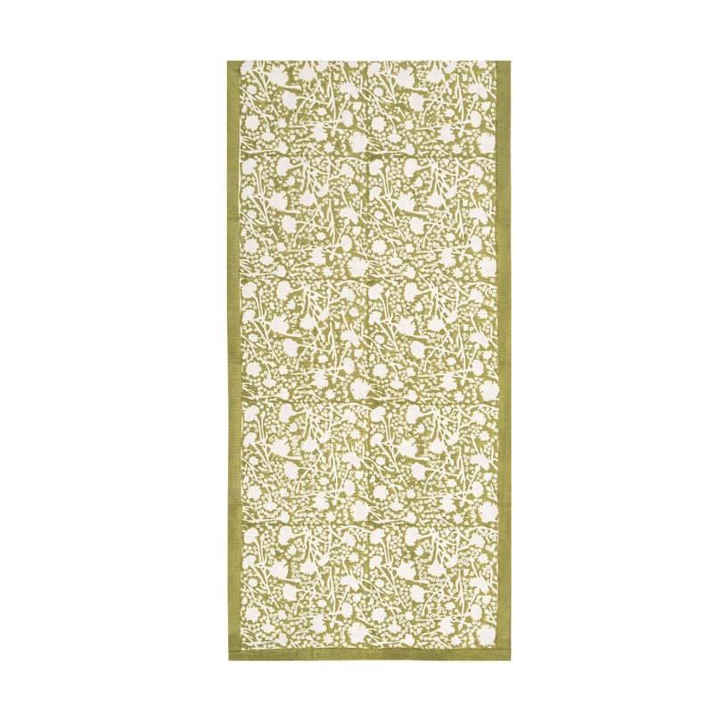 Couleur Nature Meadows Runner - Vert - 16" x 90"