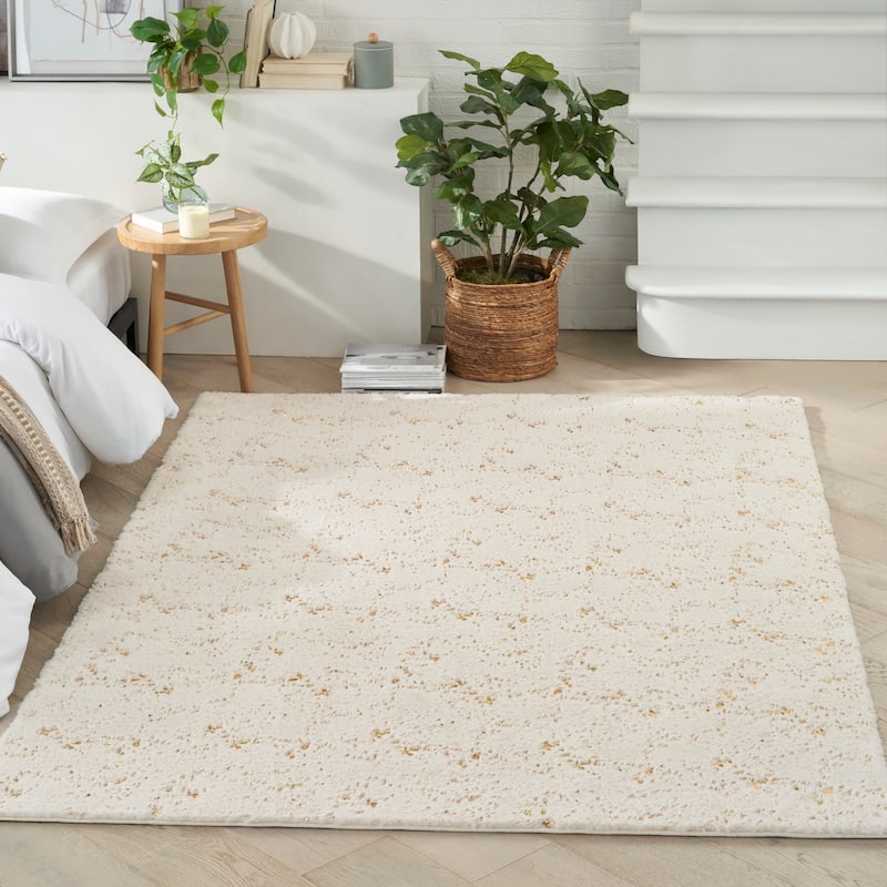 Nourison Cozy Shimmer Glam Area Rug