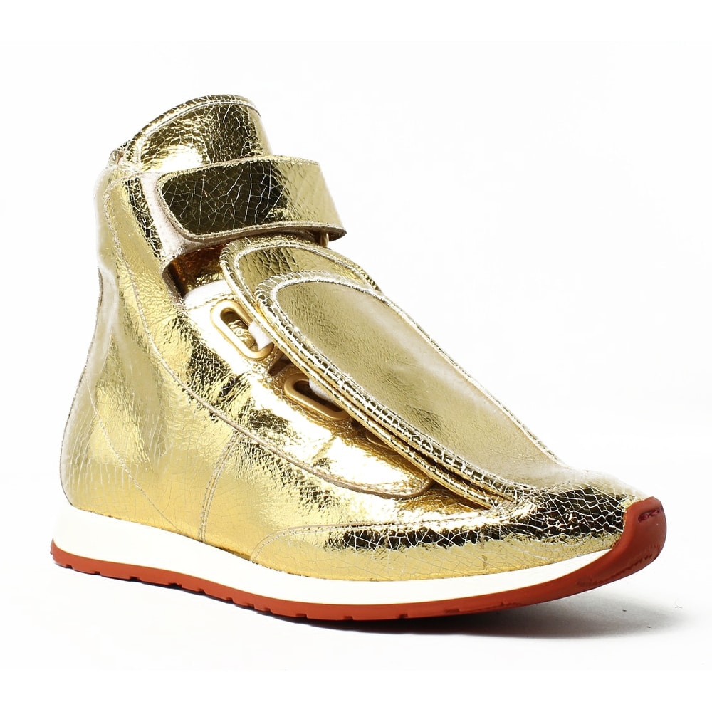 gold shoes size 4