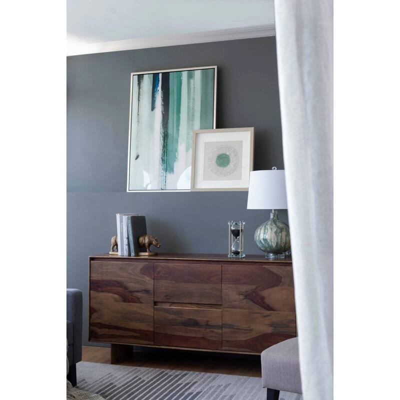 30-Minute Tabletop Hourglass - 10" - Black