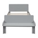 preview thumbnail 15 of 24, Modern Twin Bed with Footboard Bench Ideal for Any Youthful Bedroom
