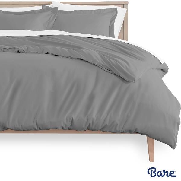 Shop Bare Home Ultra Soft Hypoallergenic Microfiber Duvet Cover Sham Set Overstock 14516858