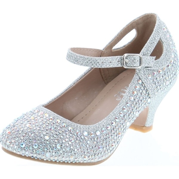 silver dress shoes for girls