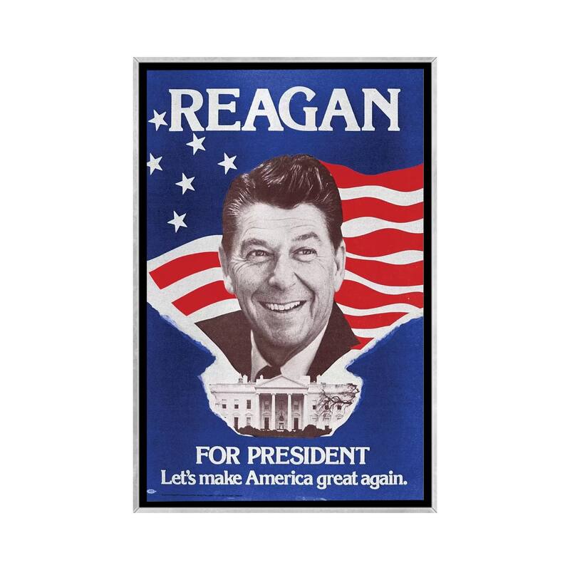 iCanvas "Ronald Reagan (1911-2004)" by Granger Framed