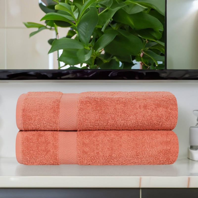 Superior Franklin Cotton Lightweight Bath Sheet Set of 2