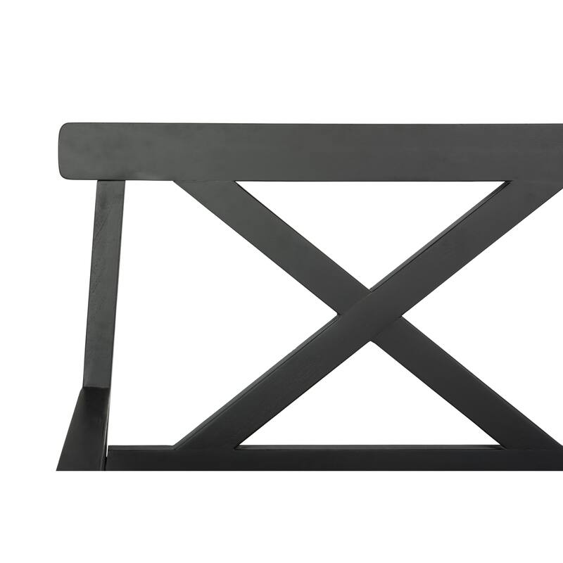 SAFAVIEH Outdoor Beatrijs Bench - 49Wx22Dx35H