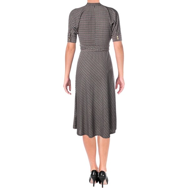 ralph lauren houndstooth dress