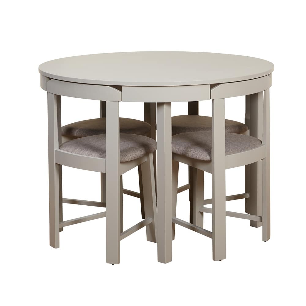 Simple Living Tobey 5-piece Compact Round Dining Set