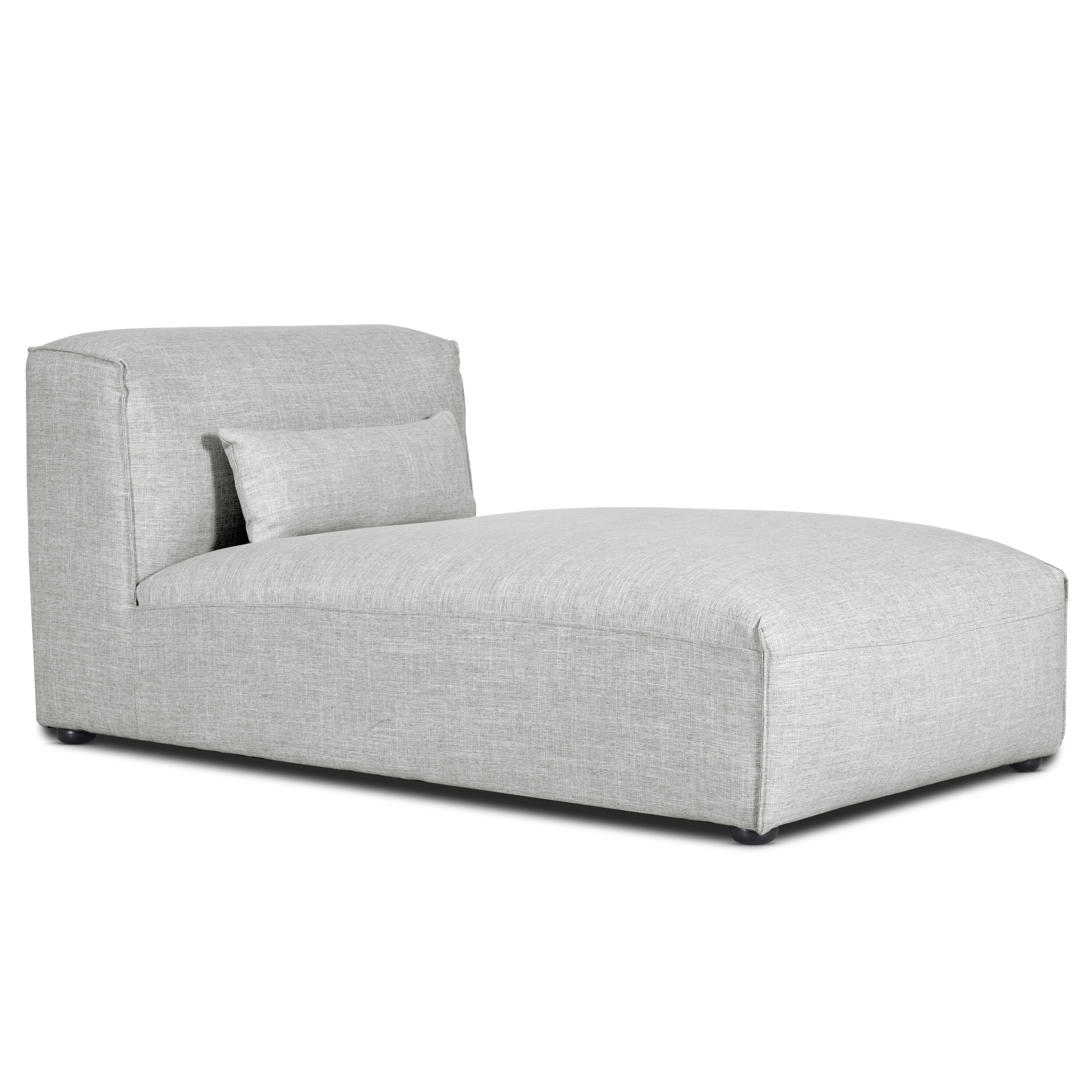 Poly And Bark Infina Armless Chaise Modular Sofa Overstock 31265598