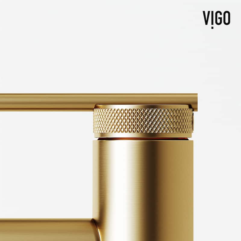 VIGO Sterling 7" H Single Handle Single Hole Bathroom Faucet