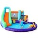 preview thumbnail 1 of 5, Kids Inflatable Bounce House with Slide an Blower use