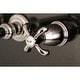 preview thumbnail 8 of 13, French Country 3-Hole Wall Mount Roman Tub Faucet