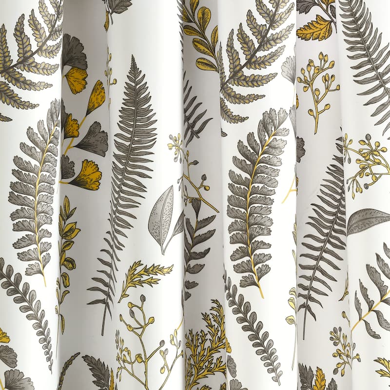 Lush Decor Devonia Allover Light Filtering Window Curtain Panel Pair