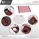preview thumbnail 40 of 54, STYLISH Multipurpose Over Sink Roll-Up Dish Drying Rack