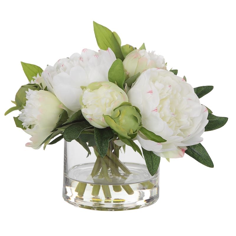 Uttermost Garden Peony Bouquet - 10.25 W x 7 H x 10.25 D (inches)