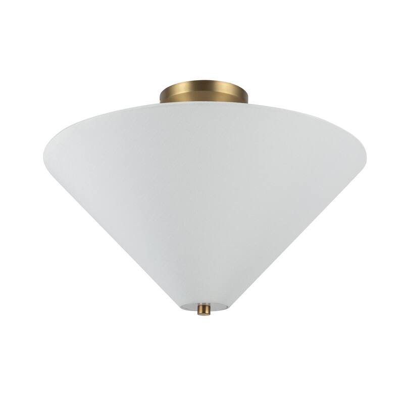 Alora Lighting SF497016 Bridgette 16" Wide Semi-Flush Ceiling Fixture