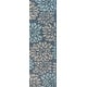 preview thumbnail 63 of 119, JONATHAN Y Marvao Modern Floral Textured Weave Indoor/Outdoor Area Rug 2 X 10 - Navy/Aqua