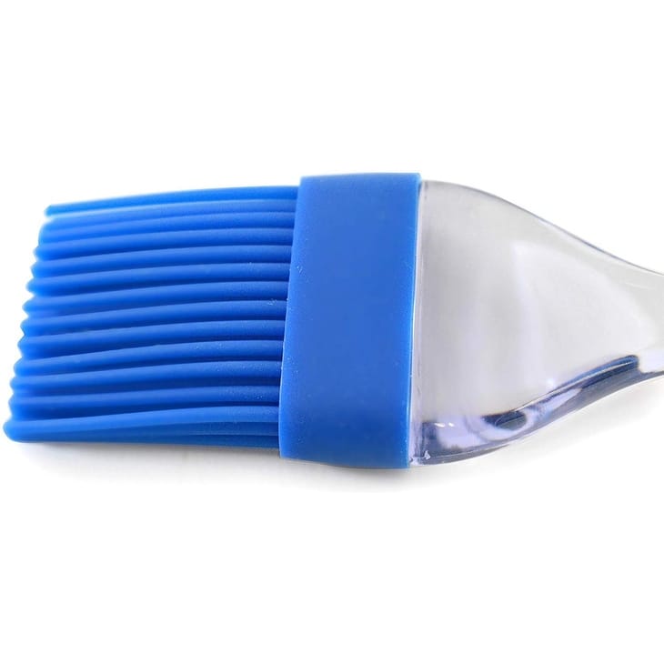Norpro Flat Silicone Bristle Head Sauce Basting Brush